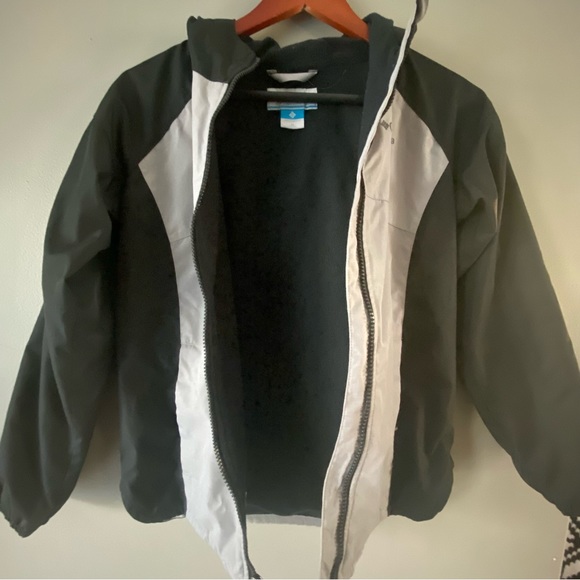 Columbia Endless Explorer Jacket Columbia Grey, Black Youth Medium - Picture 2 of 8